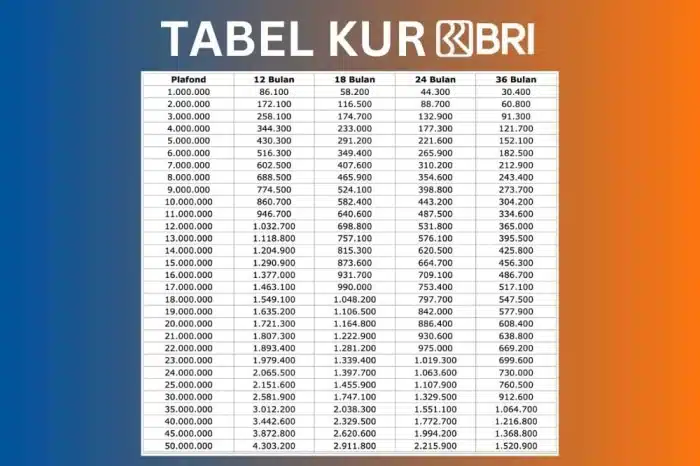 Keuntungan dan kekurangan KUR BRI 2024 plafon 200 juta