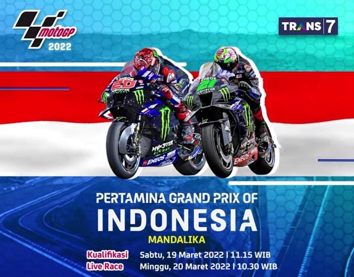 Live motogp mandalika 2024 trans7