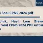 Contoh Soal Seleksi Administrasi Cpns Kpk 2024