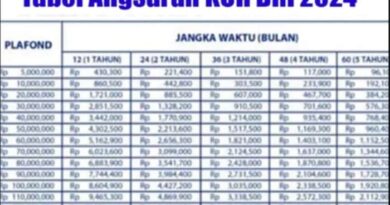 Cara Menghitung Cicilan Pinjaman Kur Bri 2024