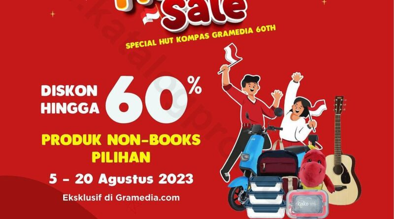 Promo Menarik Gramedia Cuci Gudang Oktober 2024