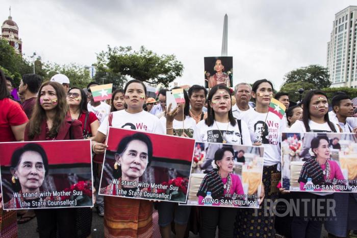 Aung San Suu Kyi dan dukungan internasional