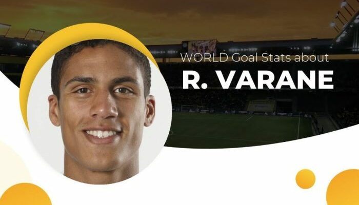 Raphael Varane Statistik Karir Lengkap