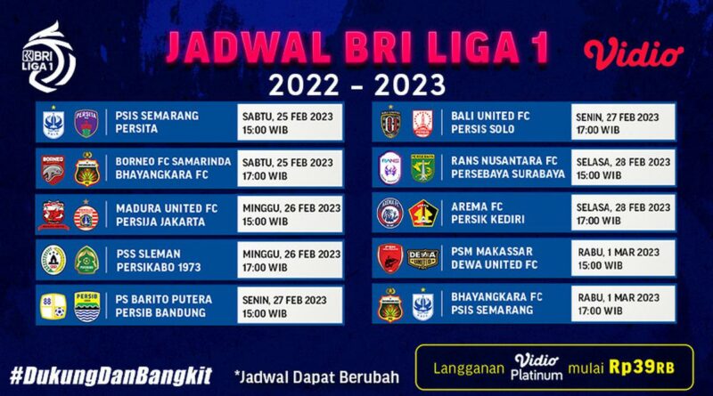 Live Streaming Liga 1 Gratis 2024: Saksikan Pertandingan Sepak Bola Terfavorit Anda