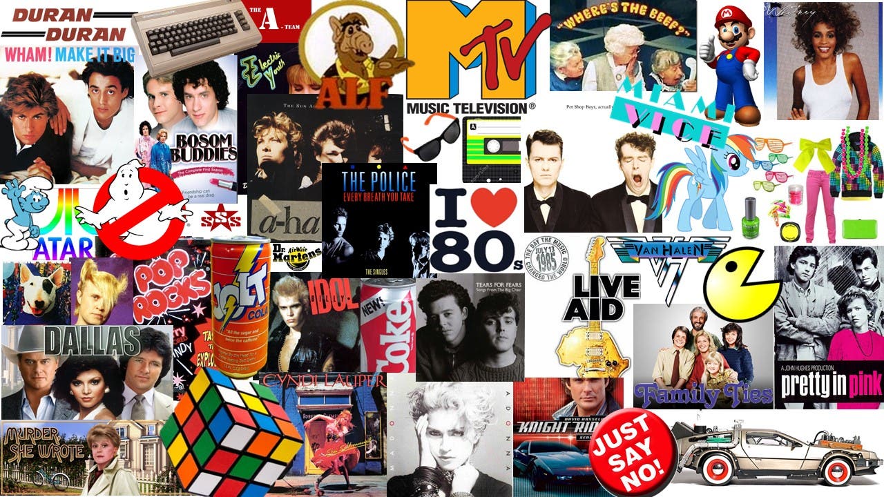 Culture pop 80s icons 80 define cultural icon decade library