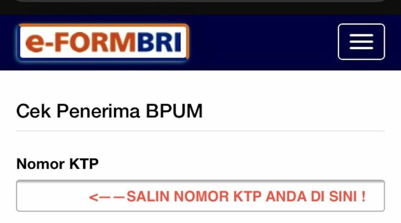 Eform Bri.Co.Id/Bpum Pakai Ktp 2024: Panduan Lengkap Mendapatkan Bantuan Modal Usaha