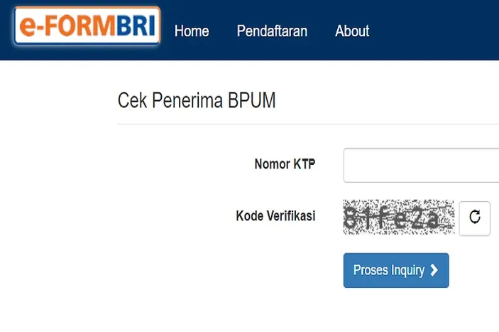 Syarat Cek Eform BRI 2024 dengan NIK