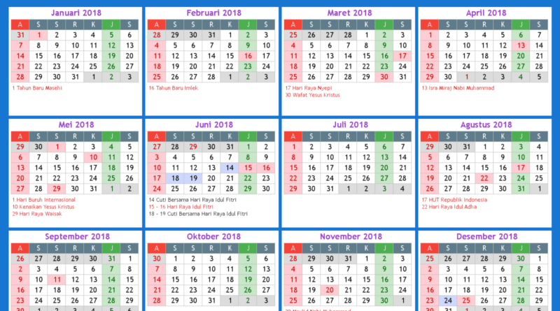 Kalender Indonesia Pdf 2024: Panduan Lengkap Hari Libur dan Cuti Bersama