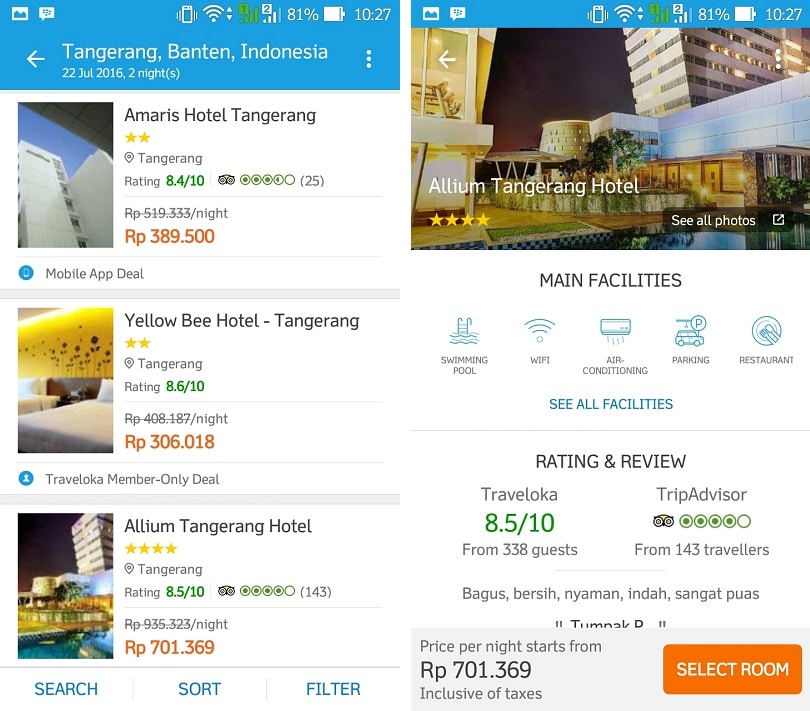 Bukti Booking Hotel Traveloka 2024