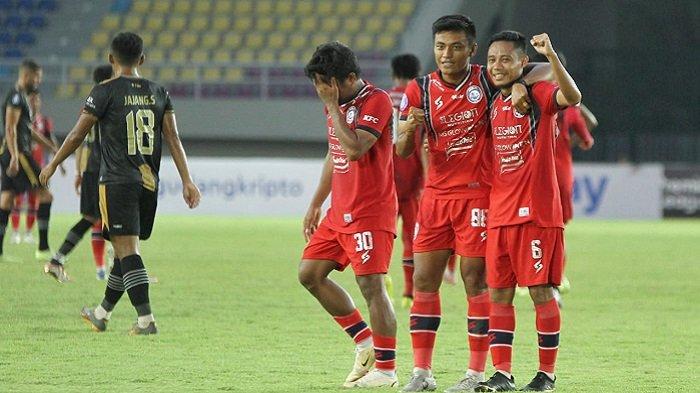 Liga 1: Arema FC Vs Malut United, Singo Edan Tertinggal 0-1 di Babak Pertama