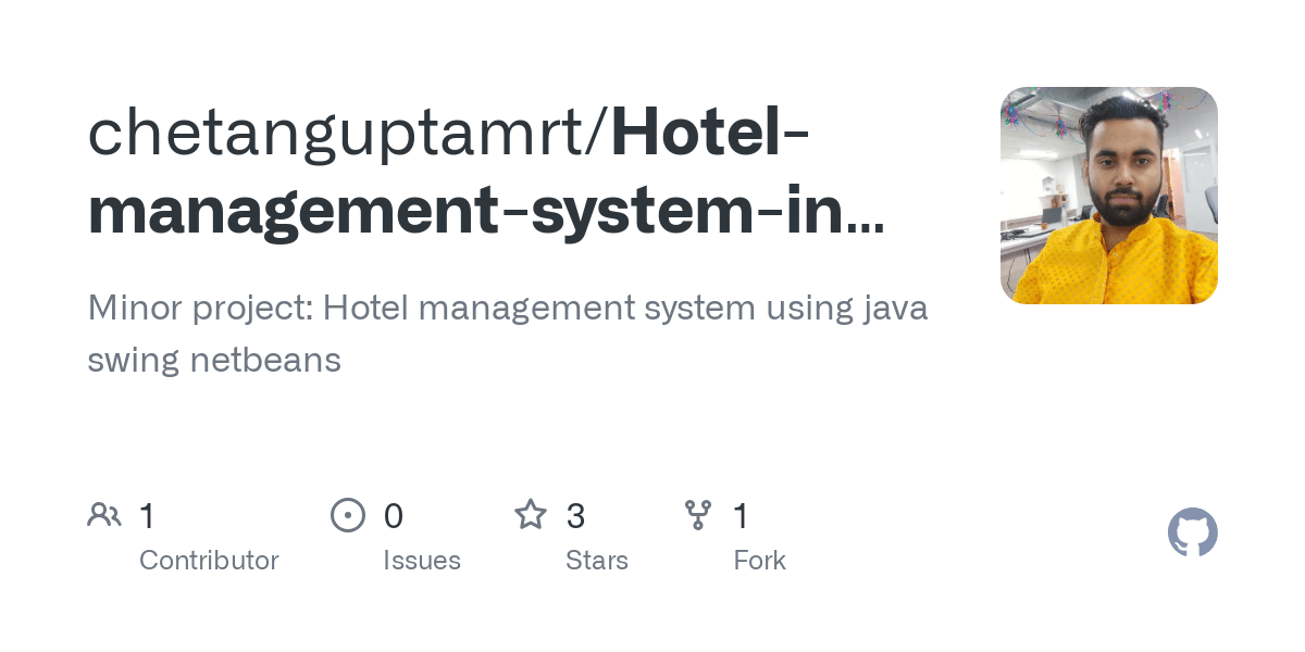 Aplikasi Penyewaan Hotel Java Netbeans 2024