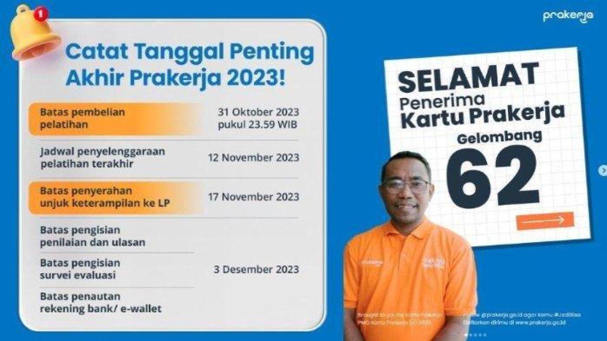 Insentif Prakerja Dijadwalkan 2024