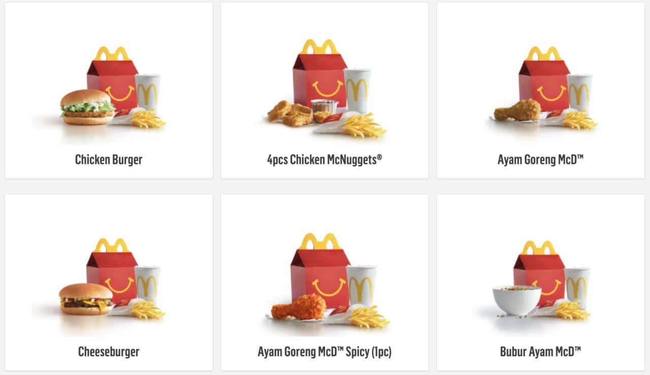 Menu Happy Meal Oktober 2024