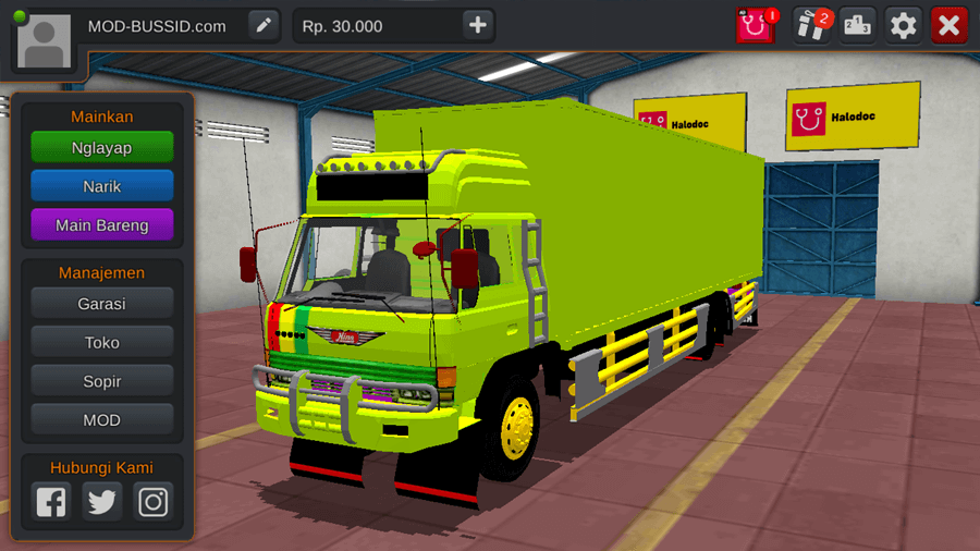 Mod Bussid Truck Canter 2024