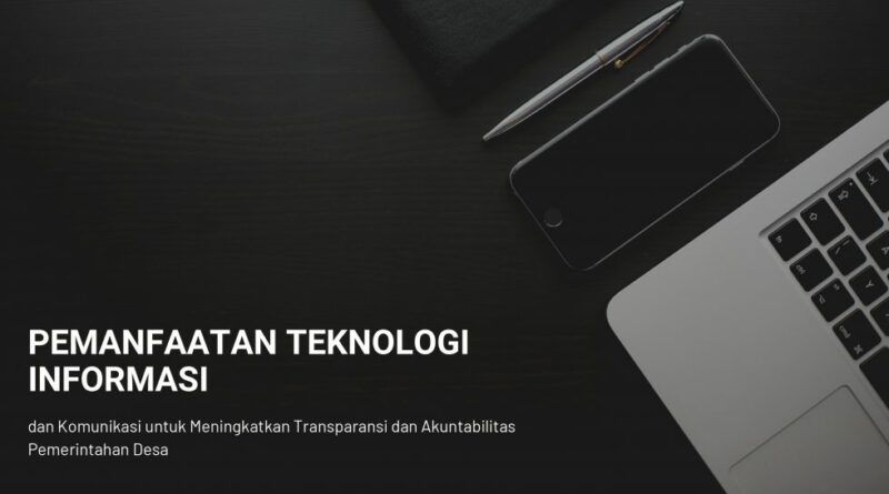 Pemanfaatan Website Untuk Transparansi Informasi