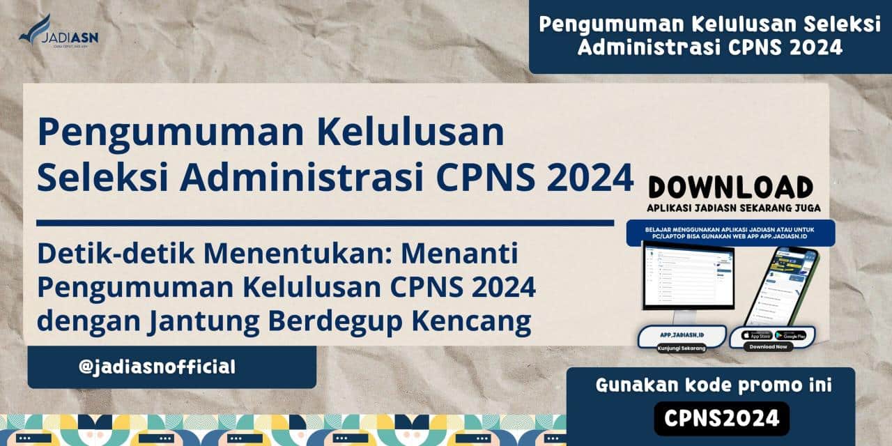 Pengumuman CPNS 2024 untuk lulusan SMA