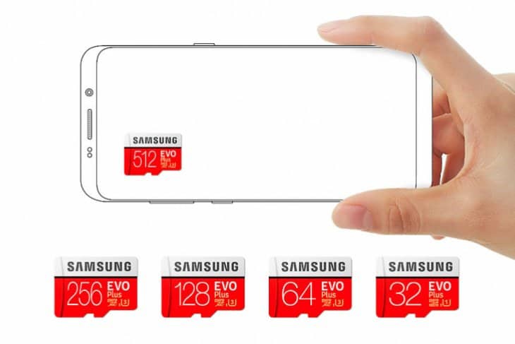 Dukungan MicroSD hingga 512GB pada Samsung M21