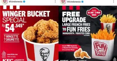 Promo KFC Oktober 2024 untuk menu paket nasi