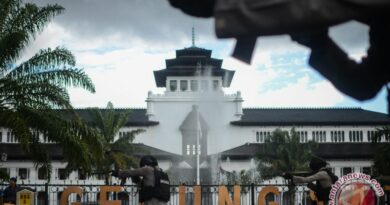 Simulasi Pengamanan Pilkada Kota Bandung