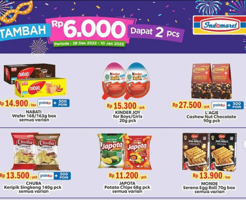 Jsm Indomaret 27 Oktober 2024 Promo Makanan