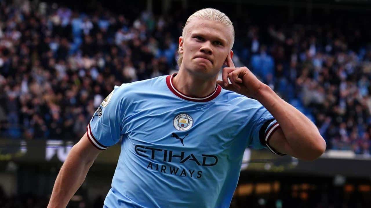 Performa Erling Haaland Di Laga Man City Vs Slovan Bratislava