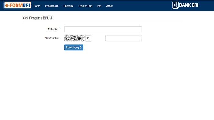 Cara Cek Eform Bri Dengan Nik 2024