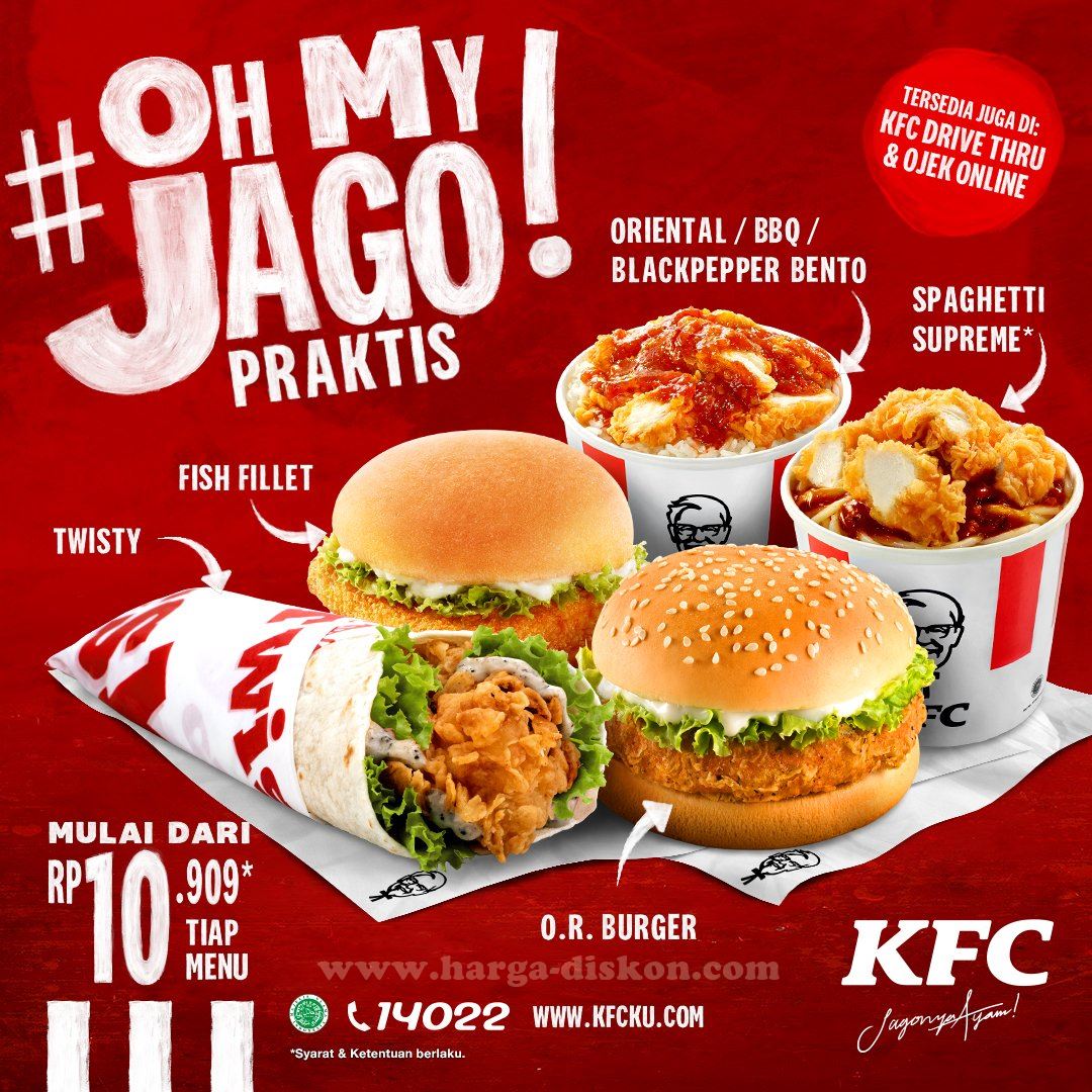 Promo KFC Oktober 2024 untuk menu ayam krispi terbaru