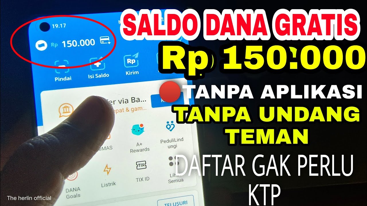 Saldo Dana Gratis Langsung Cair 2024