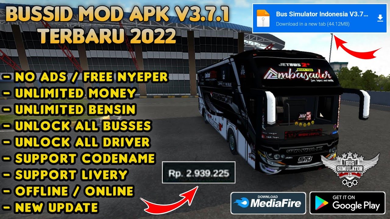 Bussid Mod Apk Unlimited Money 2024