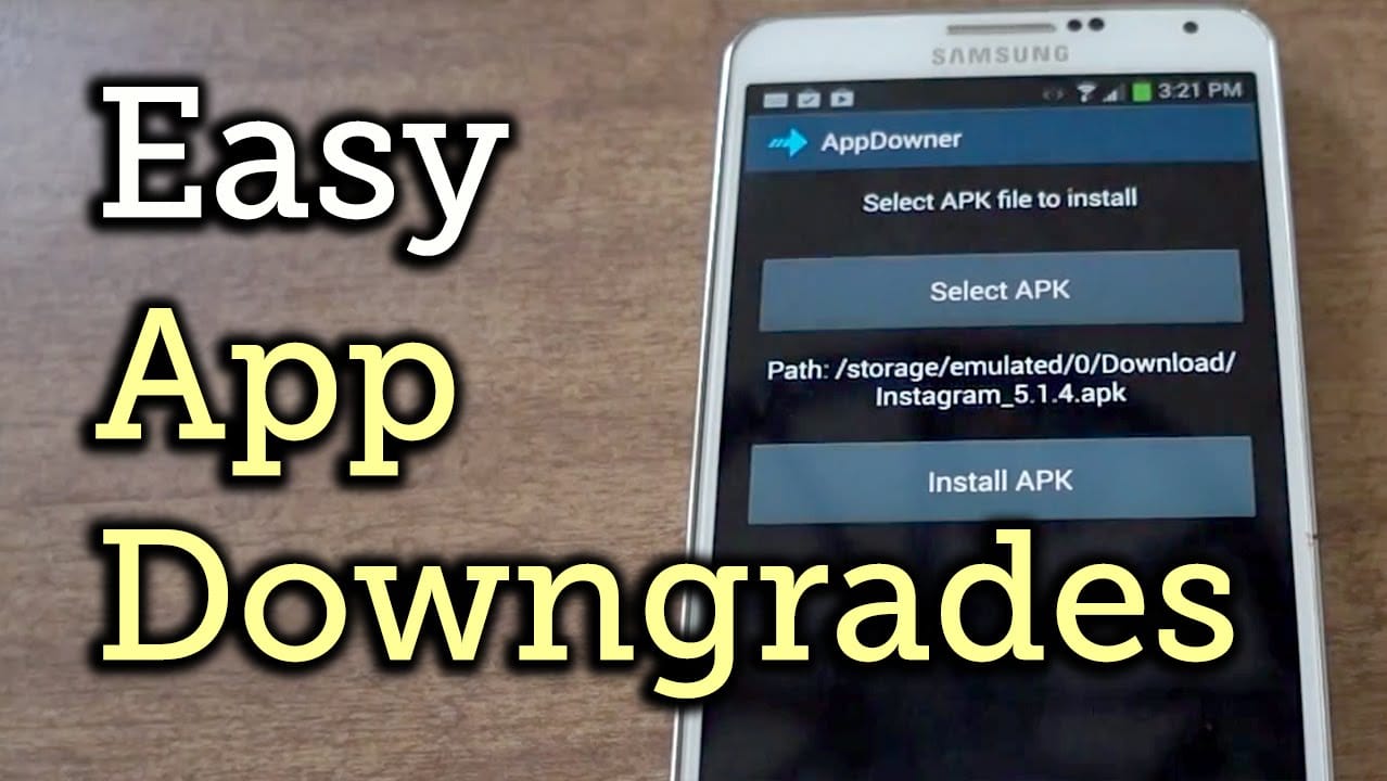 Cara Downgrade Aplikasi Android 2024