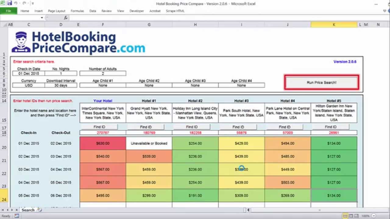 Aplikasi Pembanding Harga Hotel 2024