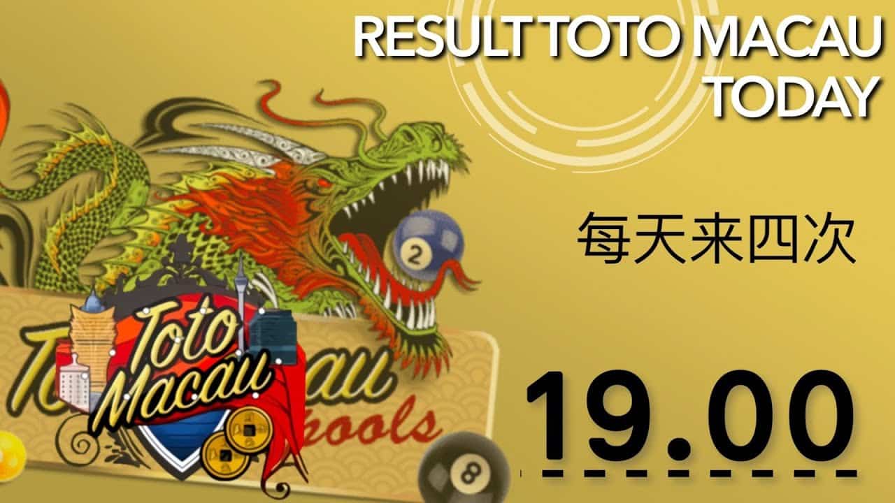 Live Toto Macau Hari Ini 2024