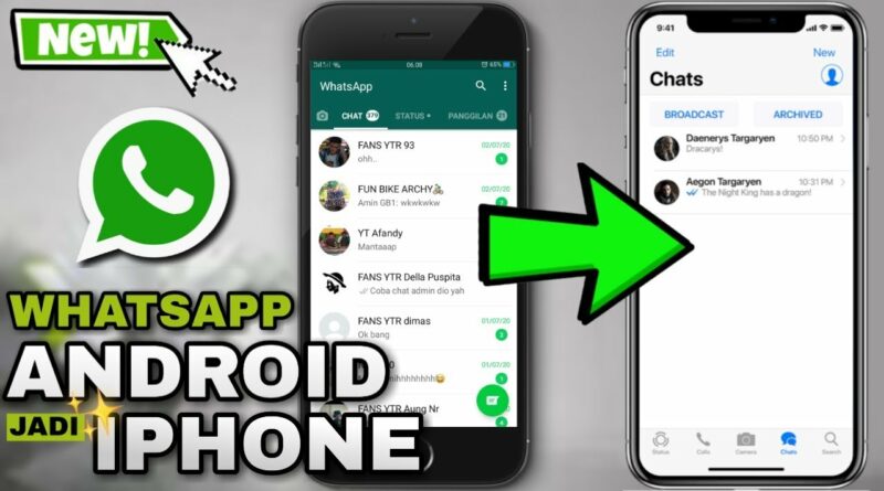 Cara Mengubah Wa Android Menjadi Iphone Tanpa Aplikasi 2024