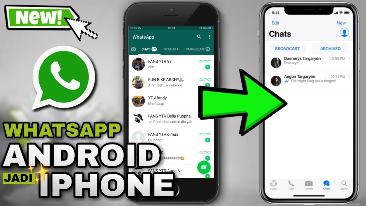 Cara Mengubah Wa Android Menjadi Iphone Tanpa Aplikasi 2024