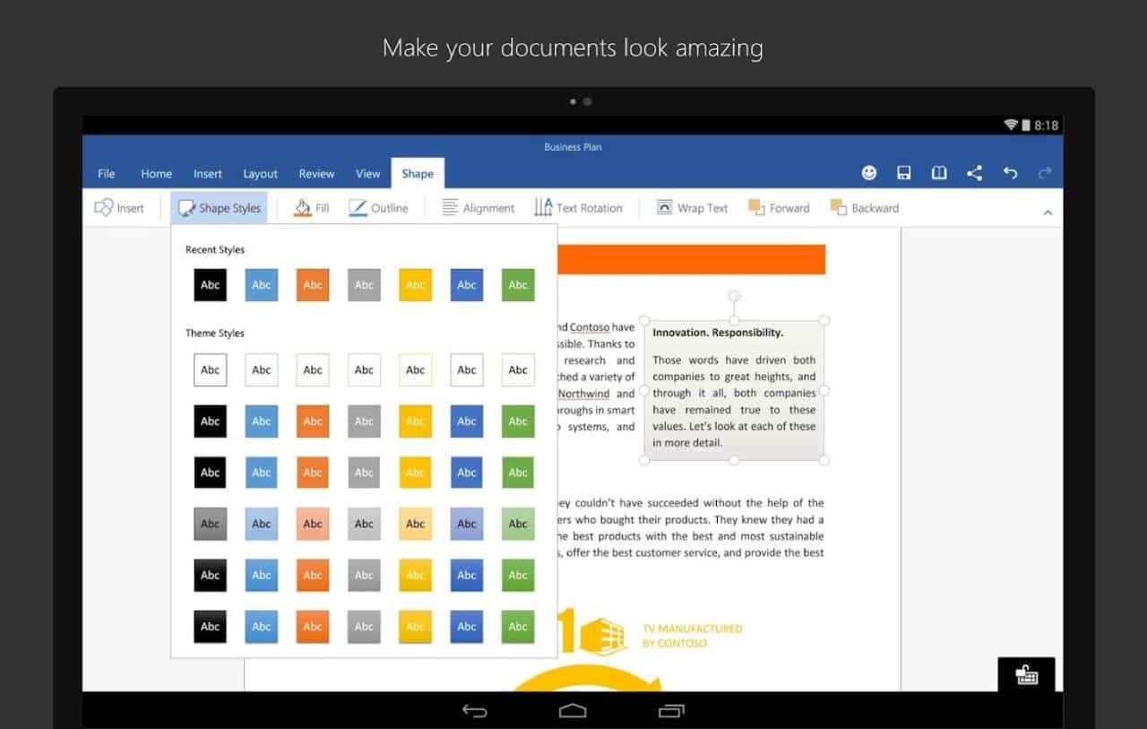 Review Aplikasi Microsoft Word Untuk Android 2024