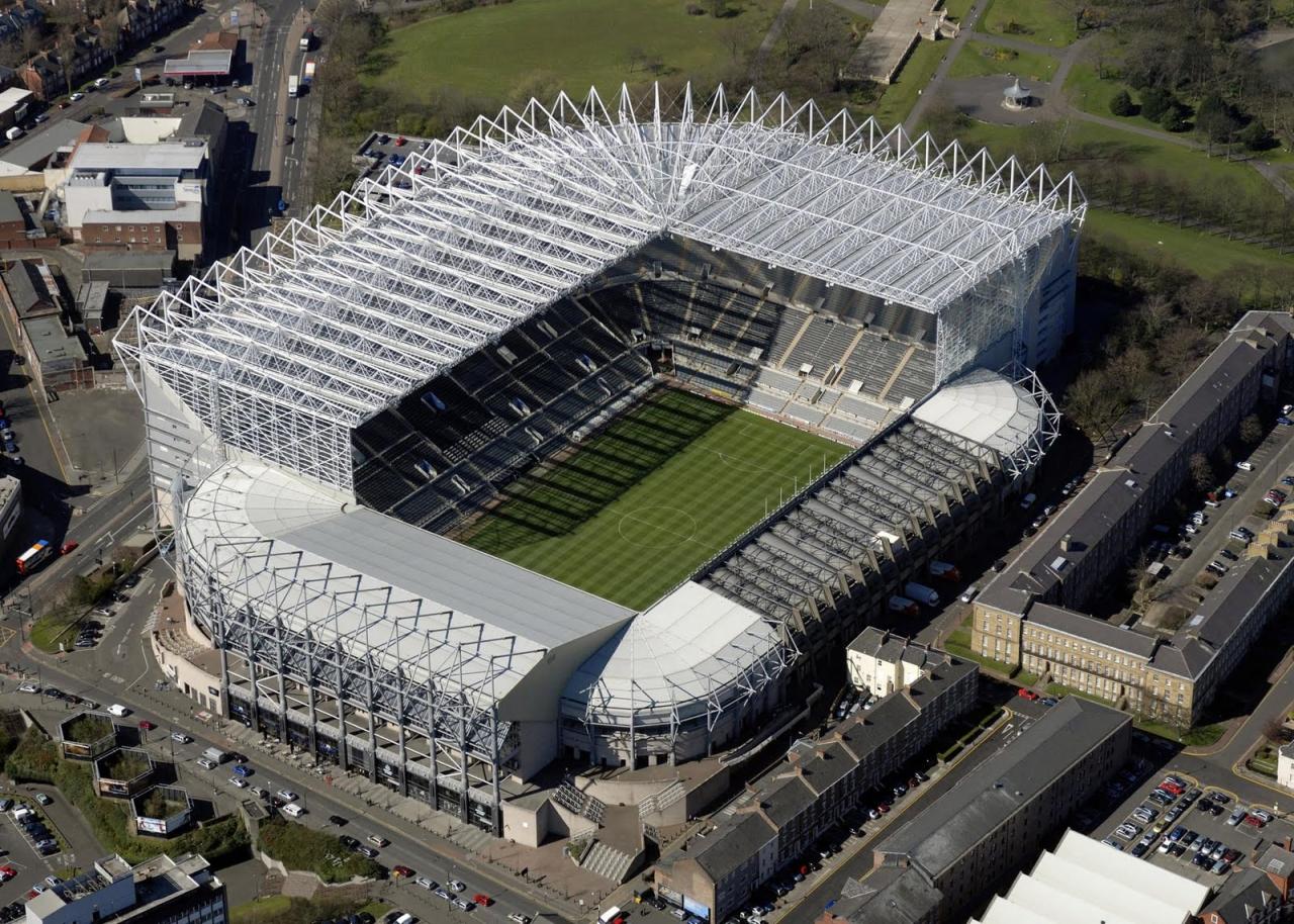 Kapan Pembangunan Stadion Baru Newcastle United Dimulai